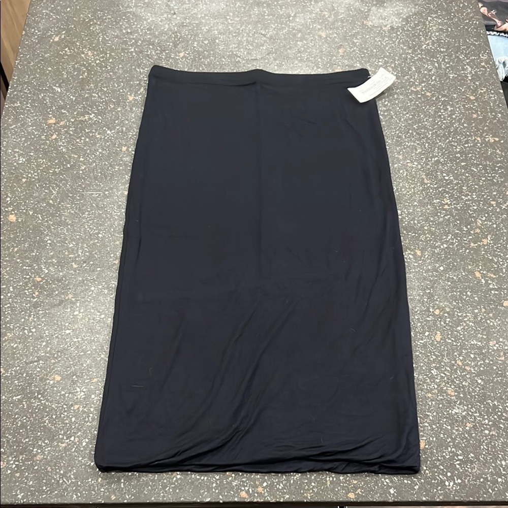 Top Shop  Black Women's Midi Skirt